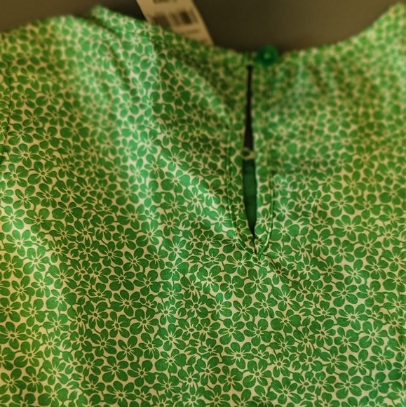 Green Patterned Dress - Picture 2 of 3